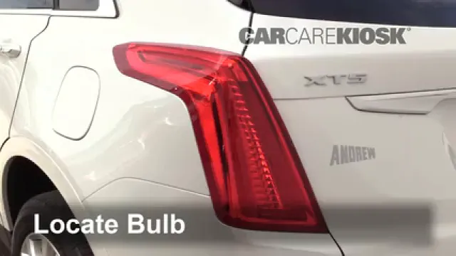 2018 Cadillac XT5 Premium Luxury 3.6L V6 Luces Luz de giro trasera (reemplazar foco)